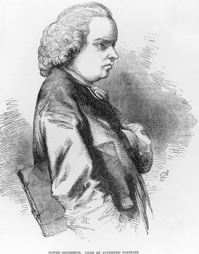 Oliver Goldsmith by English School